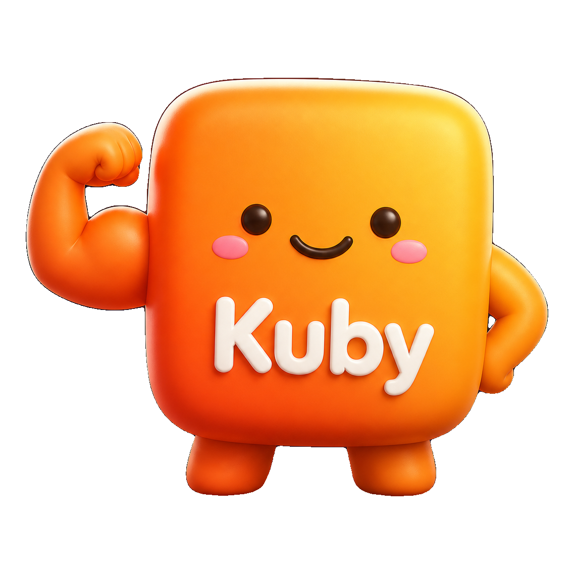 Kuby flexing